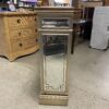 FERGUSON COPELAND LTD.  Glass Credenza w/ Foil Inlay