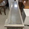 FERGUSON COPELAND LTD.  Glass Credenza w/ Foil Inlay