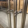 FERGUSON COPELAND LTD.  Glass Credenza w/ Foil Inlay