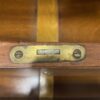Vintage Ornate Carved Solid Wood Longboy Dresser