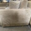 CRATE AND BARREL Velvet Tan L-Shape Sectional