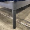 IKEA Applaryd Modern Dark Blue Velvet Sofa