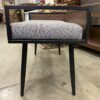WALKER EDISON Modern Wood & Metal Bench w/ Cubby