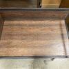 WALKER EDISON Modern Wood & Metal Bench w/ Cubby