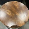 CRATE & BARREL Set of 4 Rustic Live Edge Counter Stools