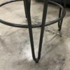 CRATE & BARREL Set of 4 Rustic Live Edge Counter Stools