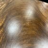 CRATE & BARREL Set of 4 Rustic Live Edge Counter Stools