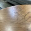 CRATE & BARREL Set of 4 Rustic Live Edge Counter Stools