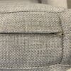 CRATE & BARREL Light Grey Axis Armchair