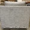 CRATE & BARREL Light Grey Axis Armchair