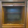 STANLEY Solid Wood Chest of Drawers w/ Tambour Door Storage