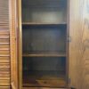 STANLEY Solid Wood Chest of Drawers w/ Tambour Door Storage