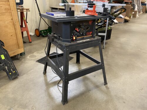 CRAFTSMAN 10" Direct Drive Table Saw Model #113.232177
