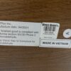 WORLD MARKET 3-Drawer Wood & Wicker Desk