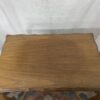 Vintage Rectangular Accent Table w/ Engravings