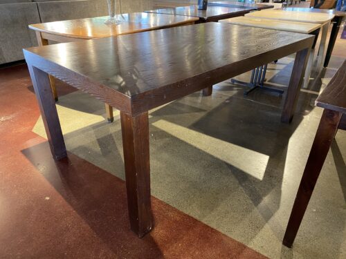 Clean-Lined Minimal Rectangular Dining Table