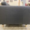 IKEA Morabo Black Tufted Leather Armchair
