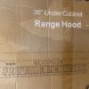 NEW! VIKIO 36" Under-Cabinet Range Hood Model #RC12-36