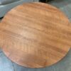 Modern Round Walnut Coffee Table