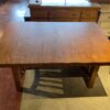 Sturdy Rectangular Mission Style Dining Table