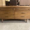 BROYHILL Vintage Mid-Century Sculptra 6 Drawer Lowboy Dresser