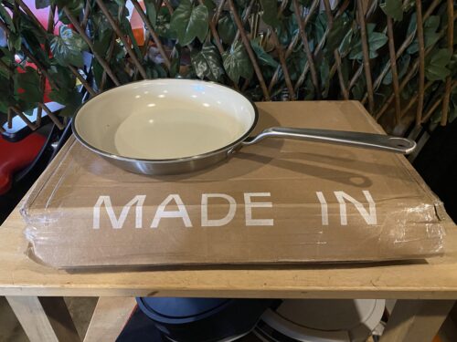 MADE IN 10" Cream Non-Stick Frying Pan