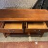BASSETT Warm Tone 2-Drawer Sofa Table