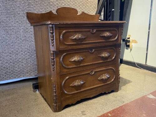 Vintage 3-Drawer Side Dresser w/ Original Locking Hardware