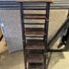 Dark Lightweight Folding Bamboo Shelf