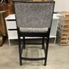 Black & White Zigzag Patterned Counter Stools (Set of 4)