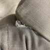 JONATHAN LUIS Kolby Estate Grey Sofa w/ Metal Legs