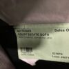 JONATHAN LUIS Kolby Estate Grey Sofa w/ Metal Legs