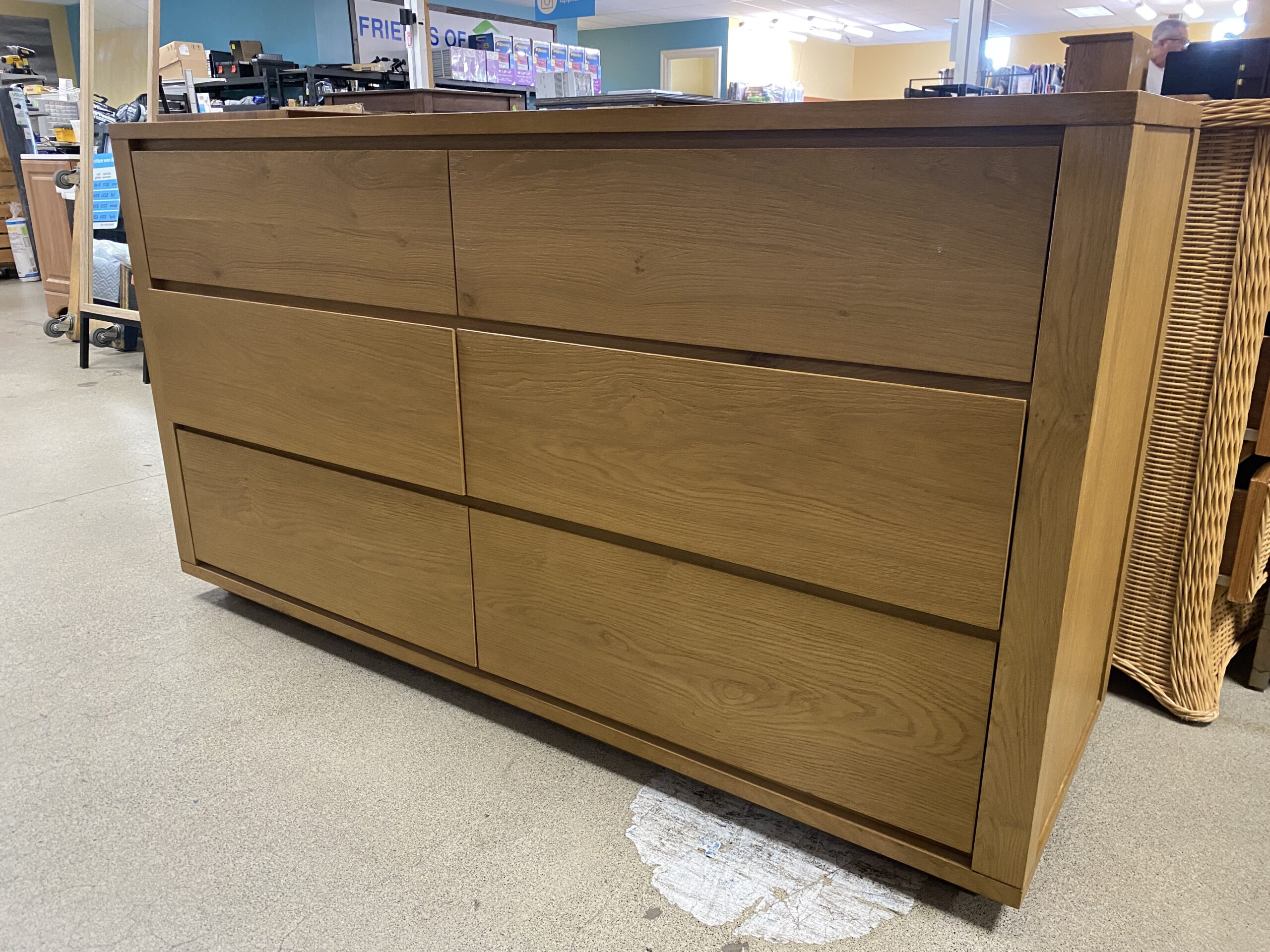 WEST ELM 6 Drawer Lowboy Dresser