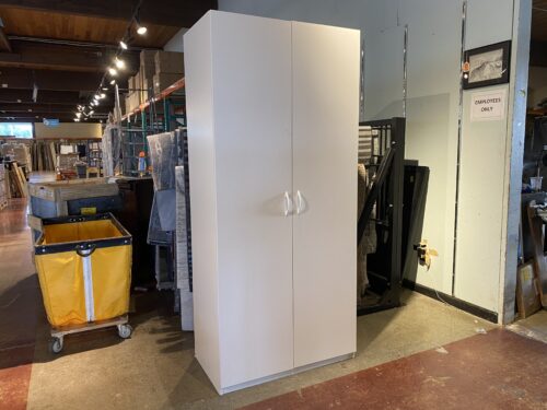 Large Lightweight White Storage Cabinet