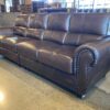 ABBYSON Austin 2Pc. Leather Sectional