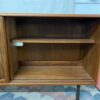WEST ELM Slatted Shallow Media Table in Walnut