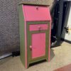 Pink & Green Kid's Storage Desk