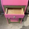 Pink & Green Kid's Storage Desk