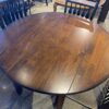 Round 4-Seater Drop-Leaf Dining Set