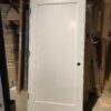 NEW! White Framed Solid Core Door, Pre-Drilled