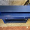 Blueberry Blue Wide Drawer X-Side Sofa Table