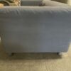 Blue Cotton Low Profile Sofa