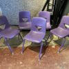 Royal Purple Child Chairs (Set of 5)
