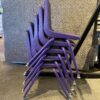 Royal Purple Child Chairs (Set of 5)