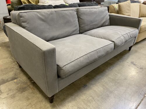 ROOM & BOARD Mid-Grey Wide Loveseat