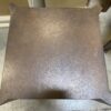 Rustic Solid Metal Geometric Side Table (Set of 2)
