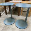 BLU DOT Note Side Tables in Blue (Set of 2)