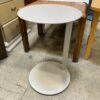 BLU DOT Note Side Table in Silver