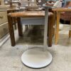 BLU DOT Note Side Table in Silver
