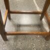 Bonded Leather Saddle Stools (Set of 2)